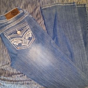 Hydraulic slim bootcut jeans